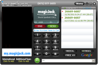 If you are a magicJack owner and you received one or more calls from the "phone number", 26669-6687, the caller is actually a bunch of different callers, and none of them want you to know who they are.